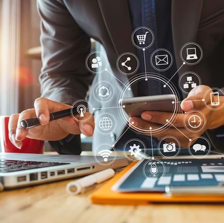 Interim Manager bei der Arbeit